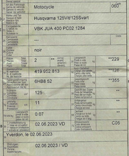 Load image into Gallery viewer, Husqvarna 125 Svartpilen 2023 Démo