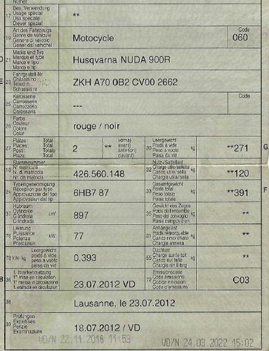 HVA Nuda 900 R 2012