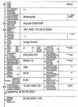 Load image into Gallery viewer, Suzuki 750 GSX F 1999