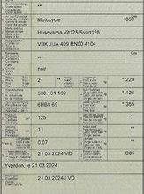 Charger l'image dans la galerie, Husqvarna 125 Svartpilen modèle 2024*